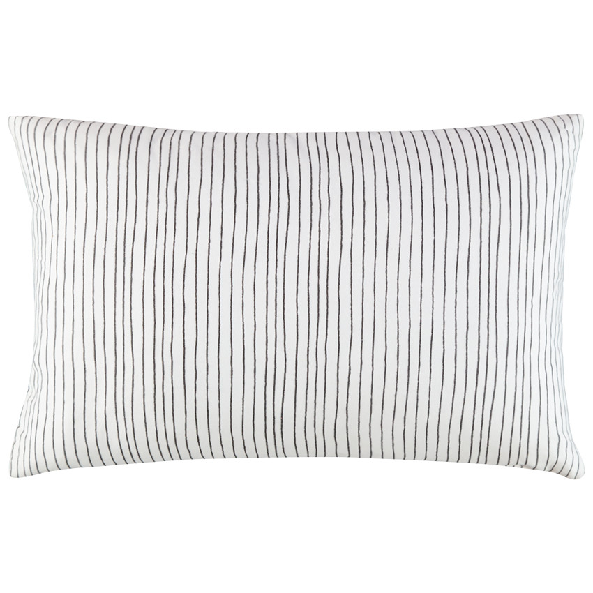 Coussin décoratif à pompoms colorés fluo 