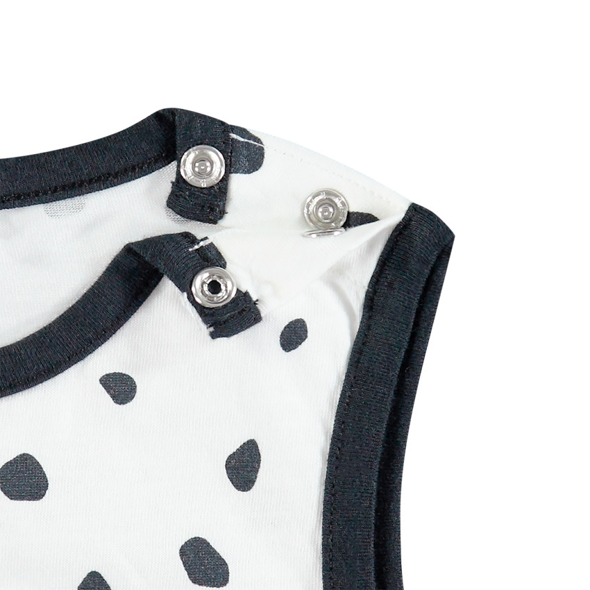 Ensemble avec débardeur print taches et short à poche Main Ensemble avec débardeur print taches et short à poche