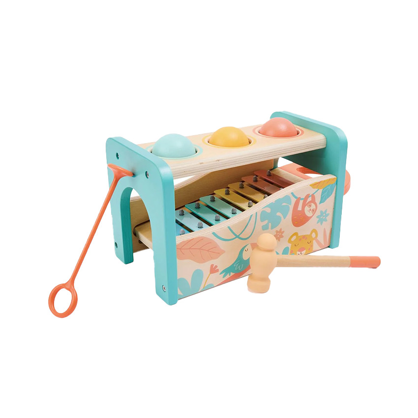 Banc à marteler xylophone Jungle