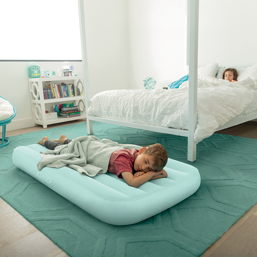 Matelas gonflable junior floqué 157 x 88 cm (coloris aléatoire) 