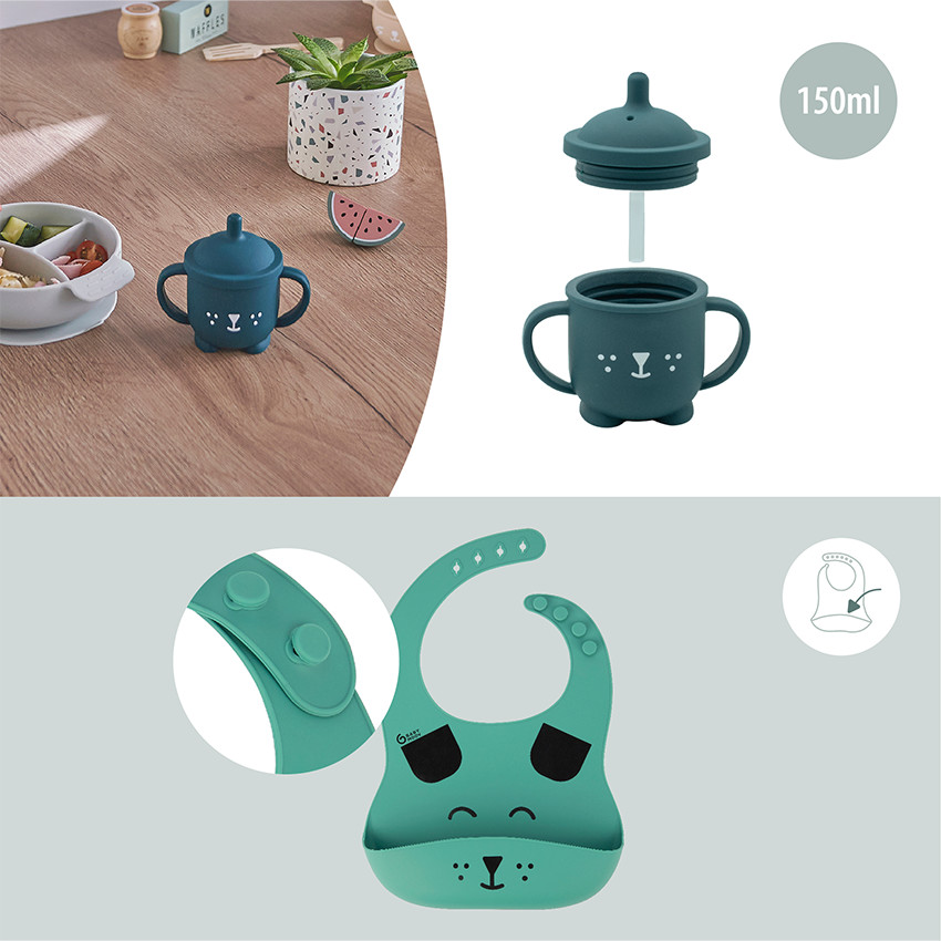 Coffret vaisselle Learn'Isy chien 