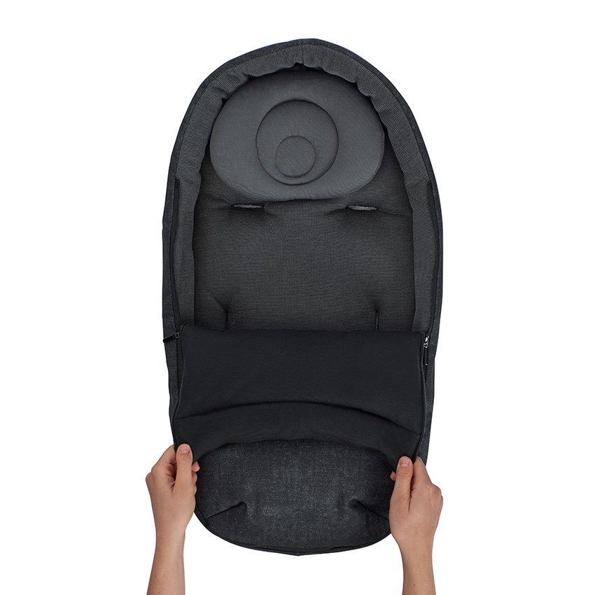 Chancelière pour poussette Baby Cocoon - Nomad Black 