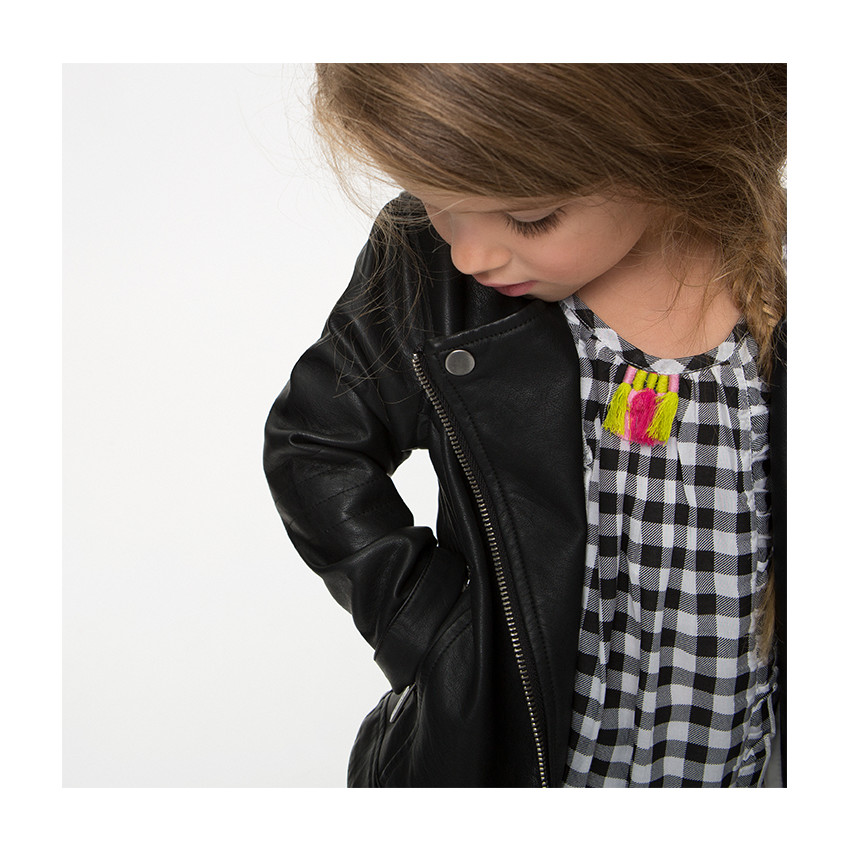 Perfecto noir effet cuir  