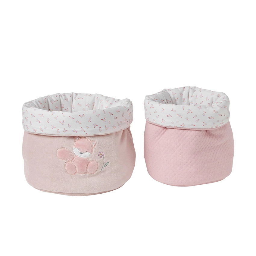 Lot de 2 paniers de rangement Alice & Pomme 