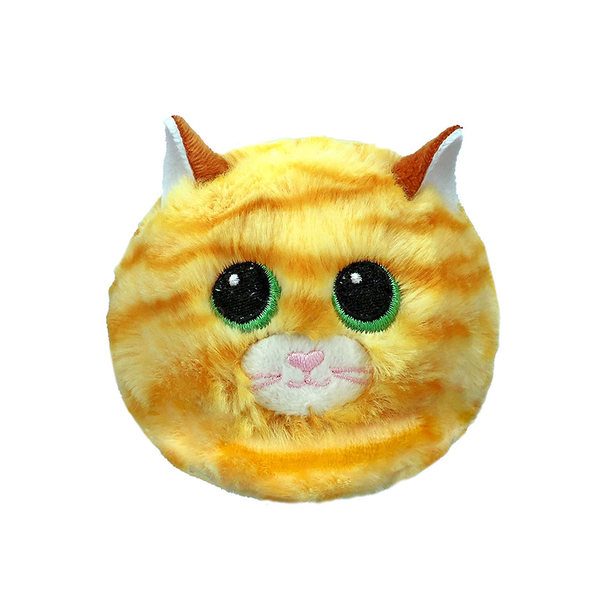Peluche rebondissante Beanie Bouncers Purry le chat rayé