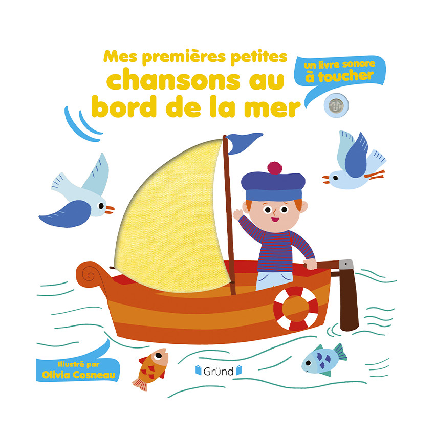 Livre sonore "Mes premières petites chansons au bord de la mer" 