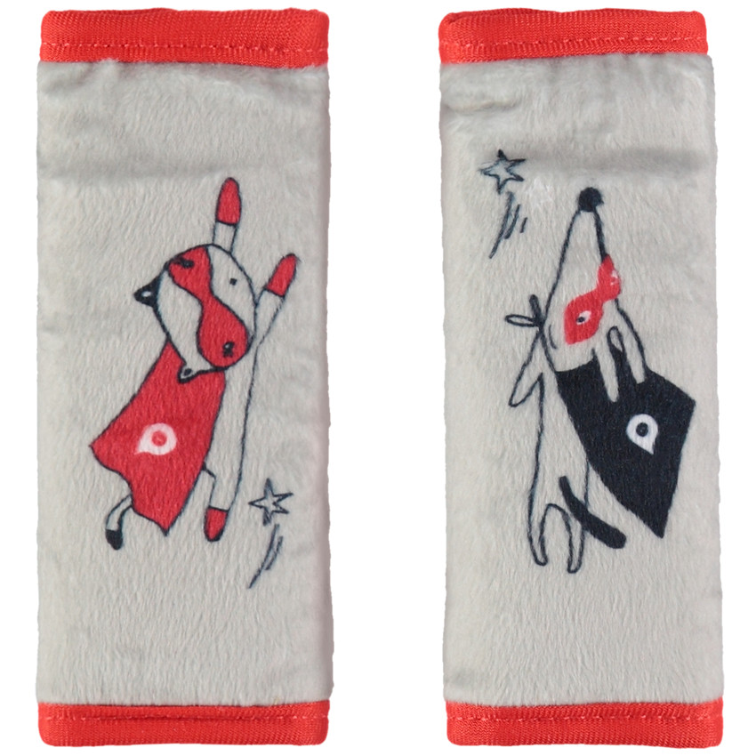 Protège ceinture de sécurité Coco & Fifi - 2 pcs Main Protège ceinture de sécurité Coco & Fifi - 2 pcs