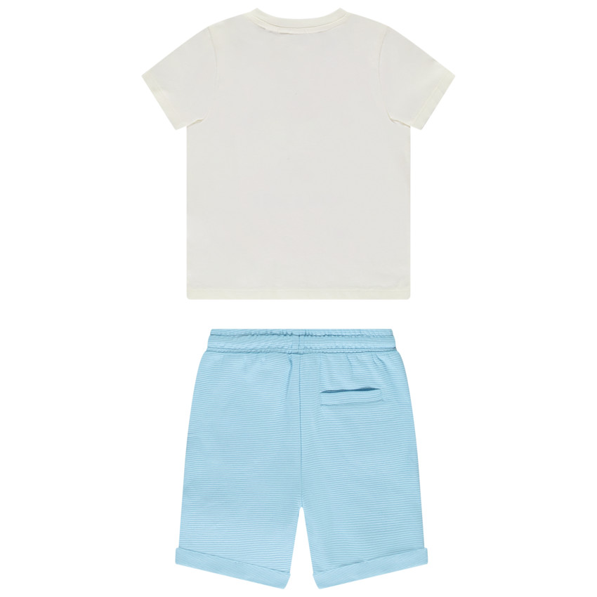 Ensemble t-shirt + bermuda Mickey Disney pour bébé garçon 