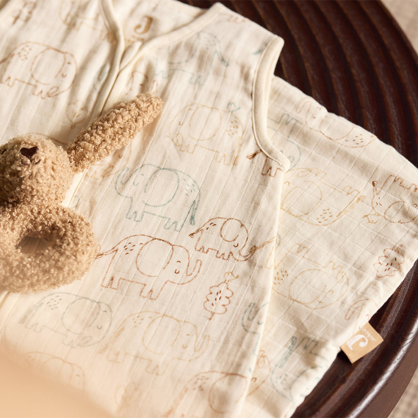 Gigoteuse sans manches Jersey 70CM Elephant Tales 