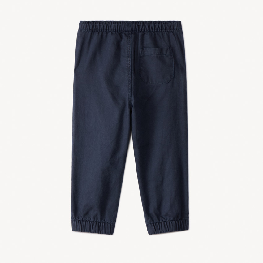 Pantalon en Tencel uni avec poches pour bébé garçon  