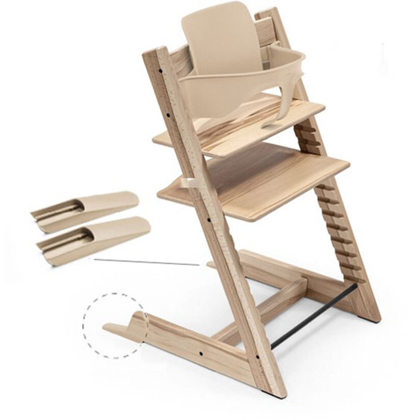 Chaise haute Tripp Trapp évolutive Wild Wood - Bois d'hêtre (Stokke) - Image 6