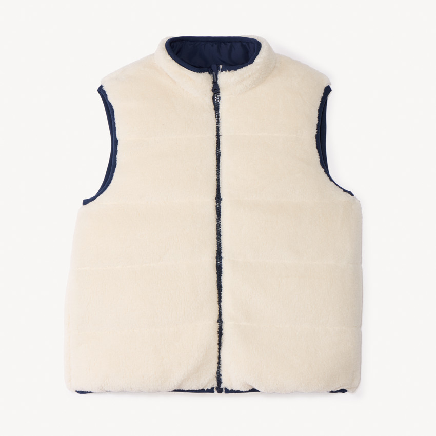 Doudoune sans manches réversible pour garçon 