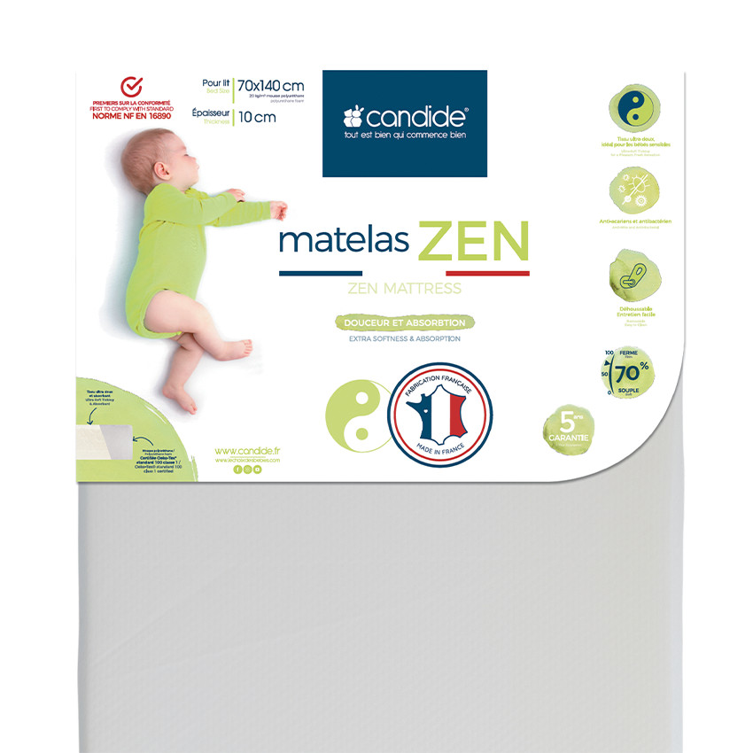 Matelas Bamboo Soft - 70 x 140 cm 