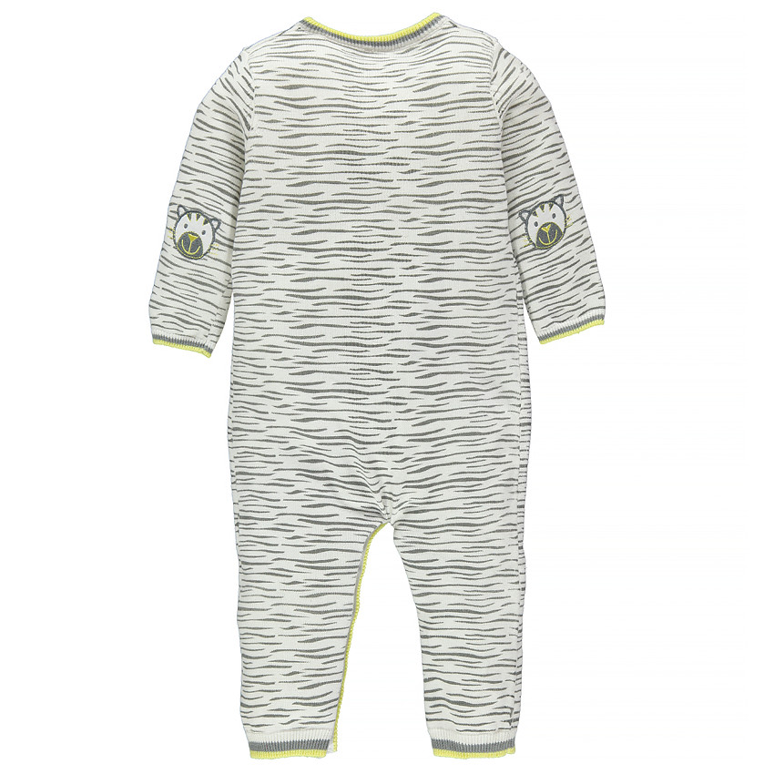 Combinaison longue imprimée tigre all-over 