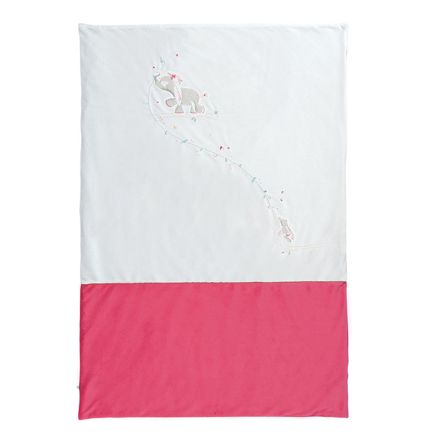 Couverture Anna & Pili veloudoux - 100 x 140 cm  