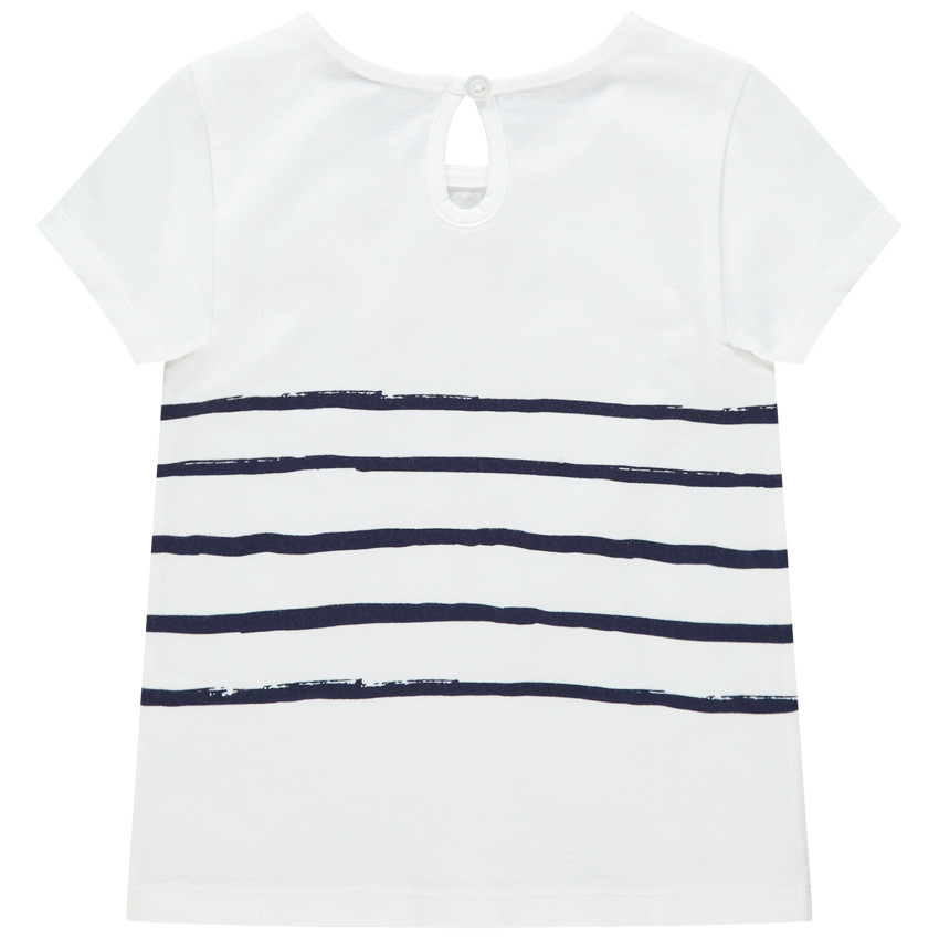 T-shirt manches courtes en coton print Minnie Disney 