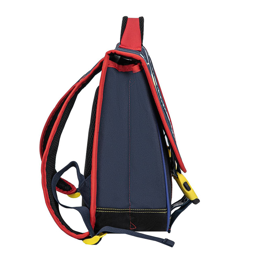 Cartable Pokémon Pikachu 38 cm – bleu et rouge 