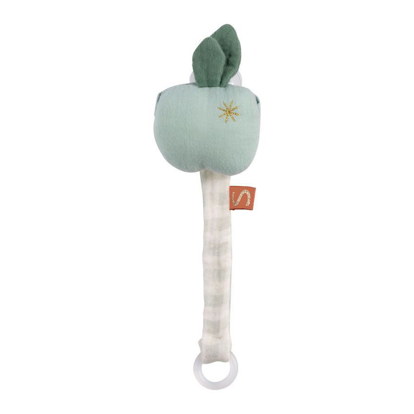 Attache-sucette à clip Botanica - Pomme 