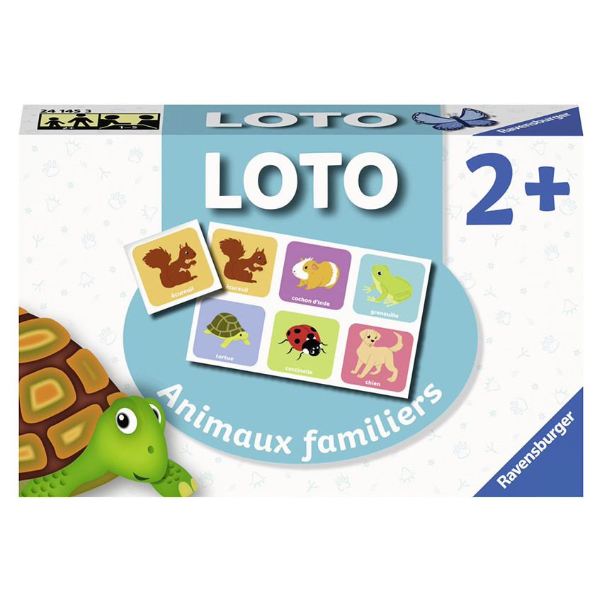 Jeux Stratégie & Réflexion Jeu Educatif Loto Les Animaux Familiers - Blanc (Ravensburger) - Image 1