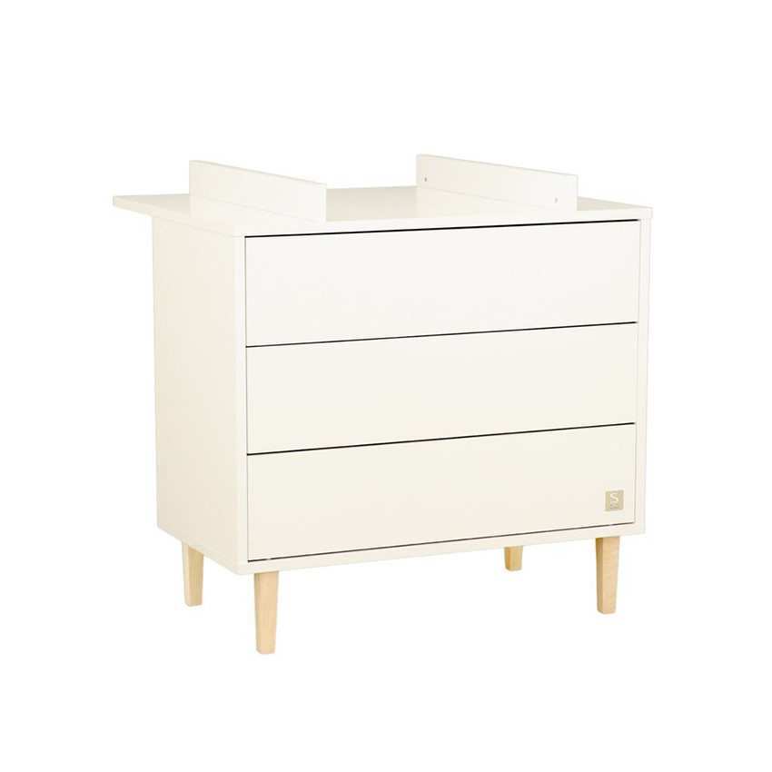Plan à langer pour commode Paloma blanc 