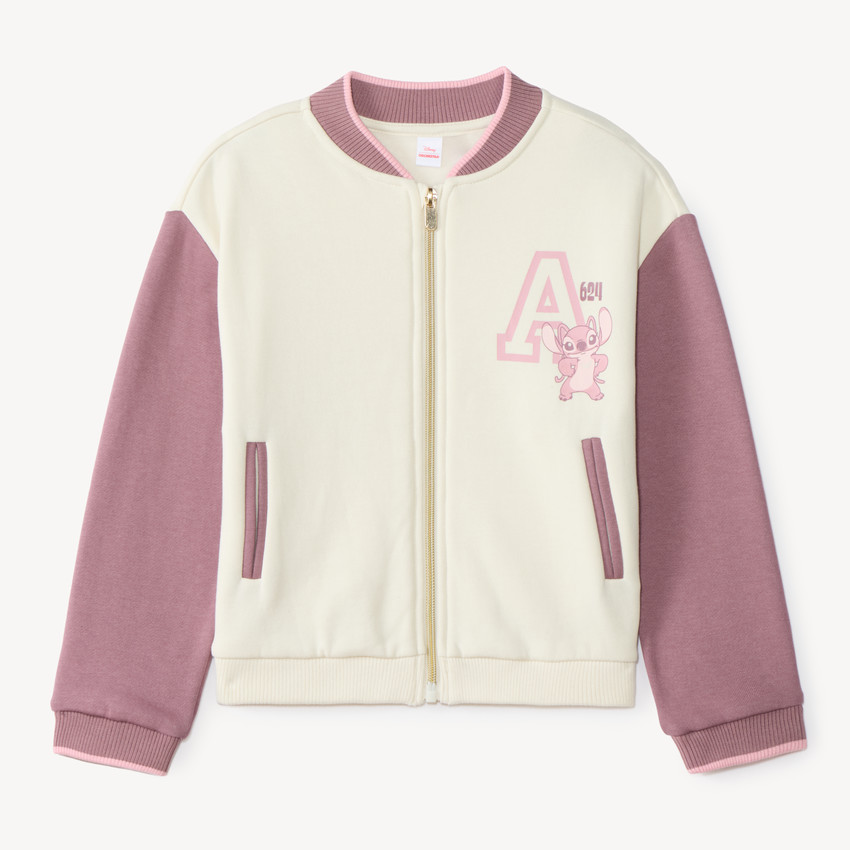Gilet teddy fille Stitch et Angel Disney 