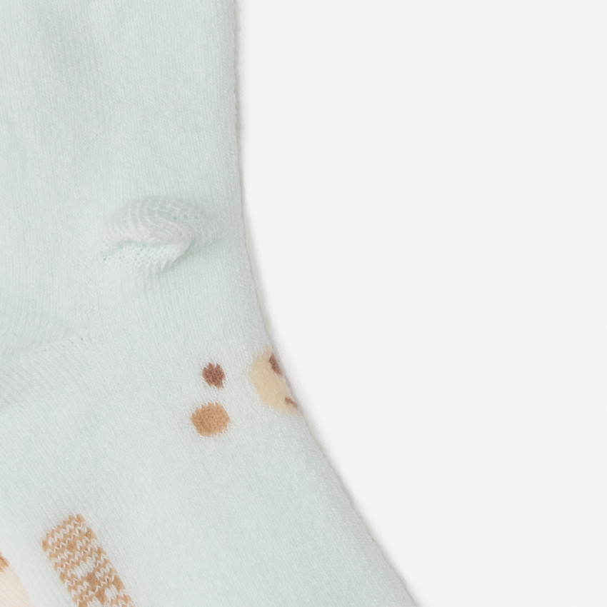 Lot de 3 paires de chaussettes à bouclettes pour bébé garçon 