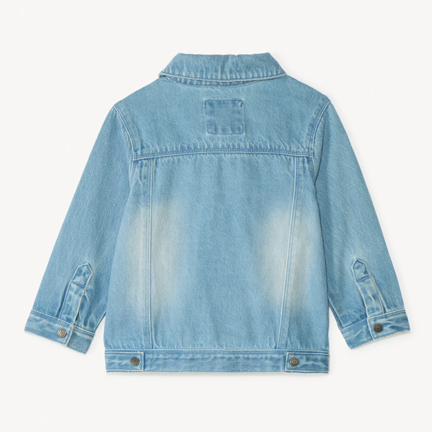 Veste en jean unie pour bébé garçon 