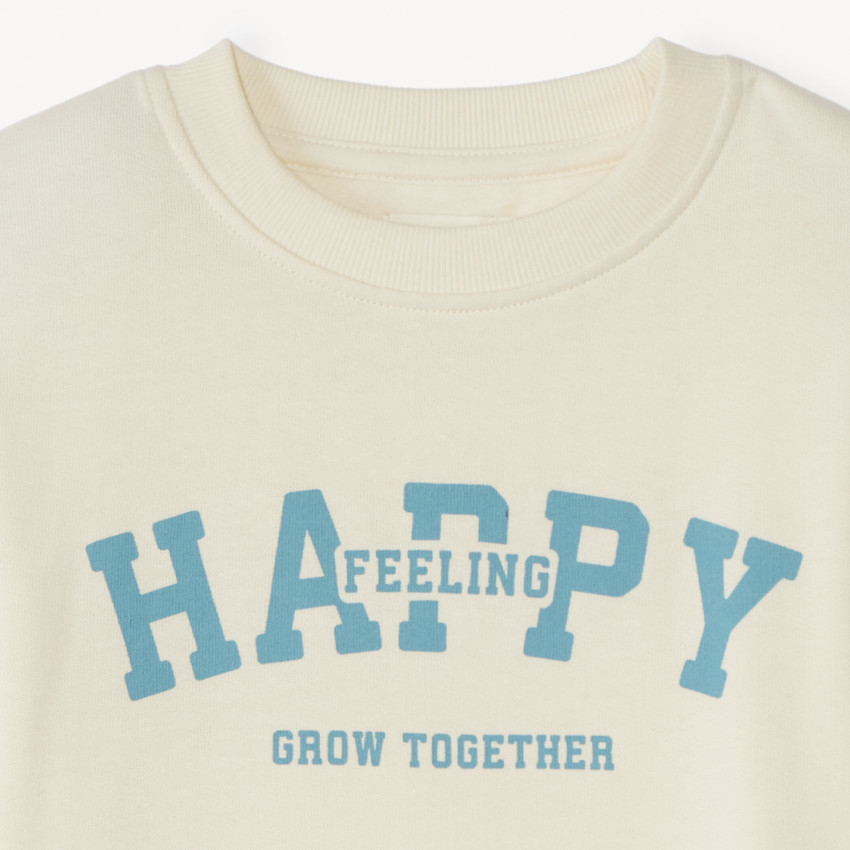 Sweat molleton printé pour garçon 