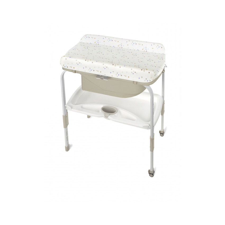 Table à langer combinée avec baignoire Flip iris 