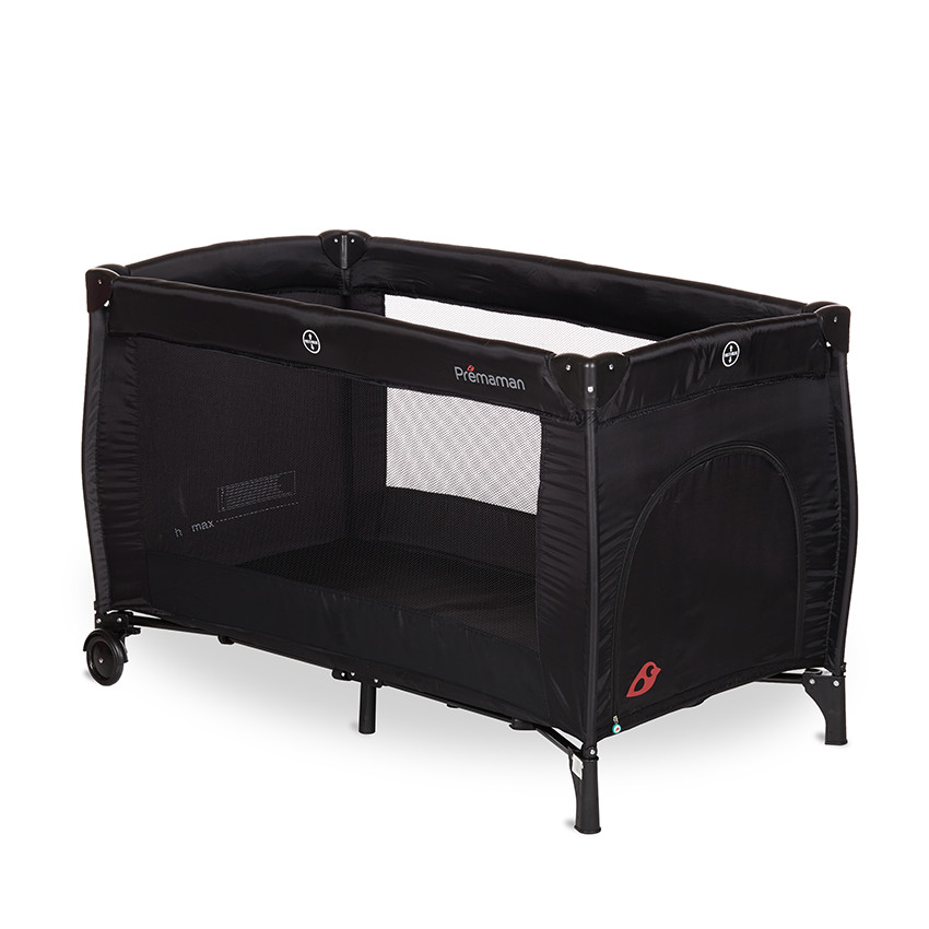 Lit pliant Extra - Noir 