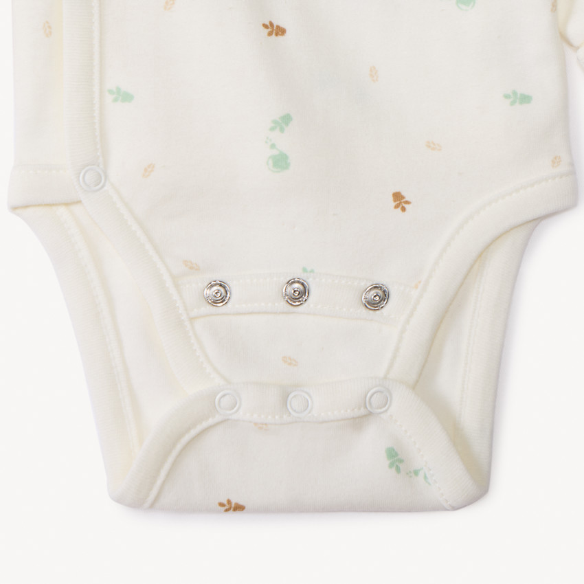 Lot de 2 bodies évolutifs manches longues pour bébé 