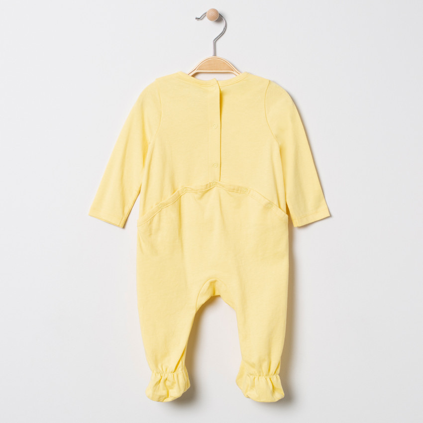 Dors-bien en jersey uni à  message printé 