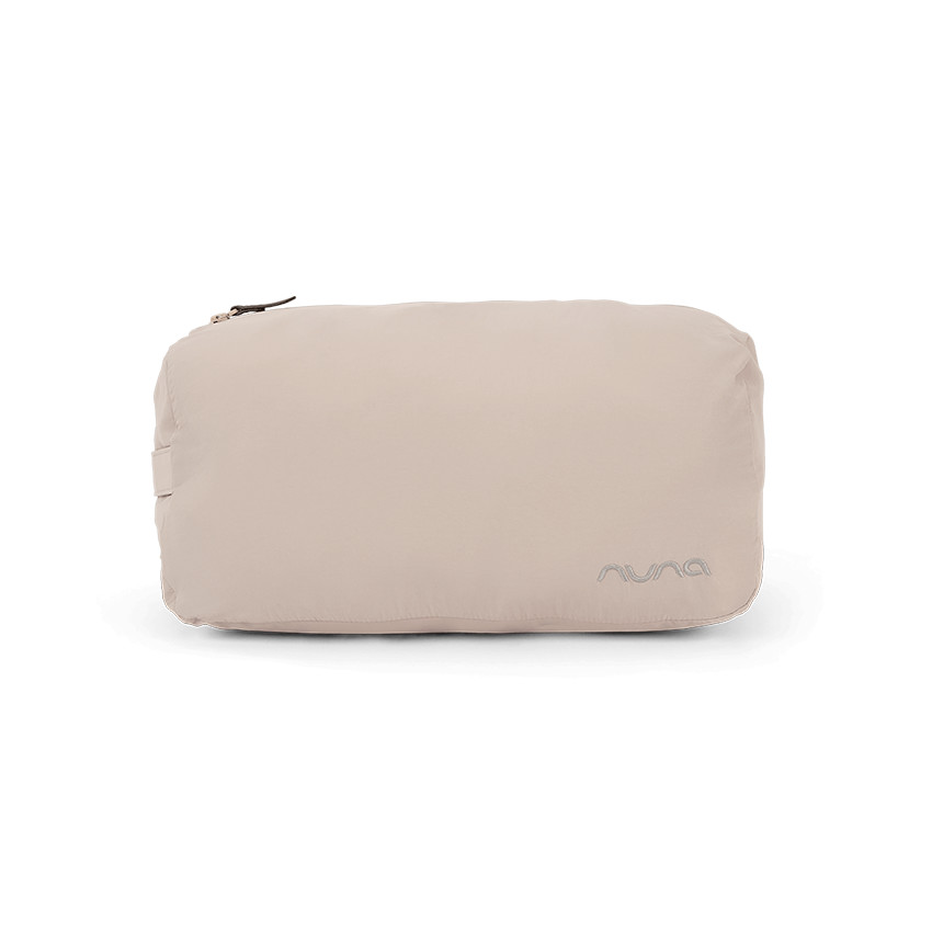 Kit hiver pour poussettes Nuna avec chancelière + moufles biscotti 