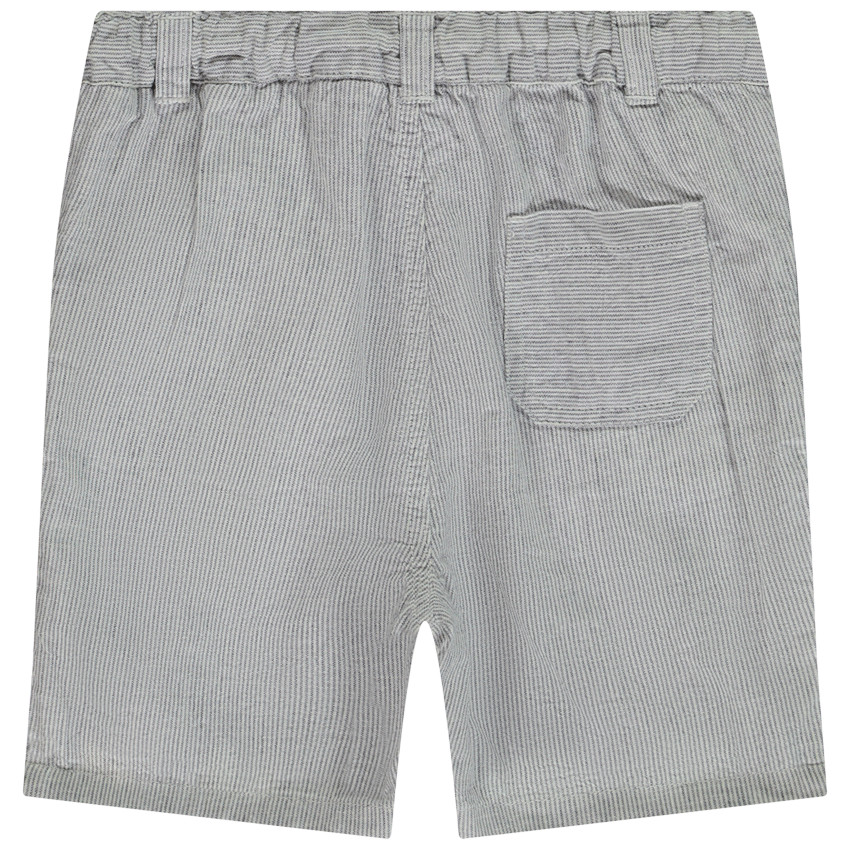 Bermuda chino en toile rayée pour bébé garçon 