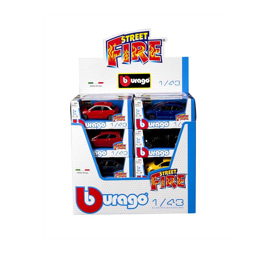 Véhicule Bburago Street Fire Echelle 1/43 