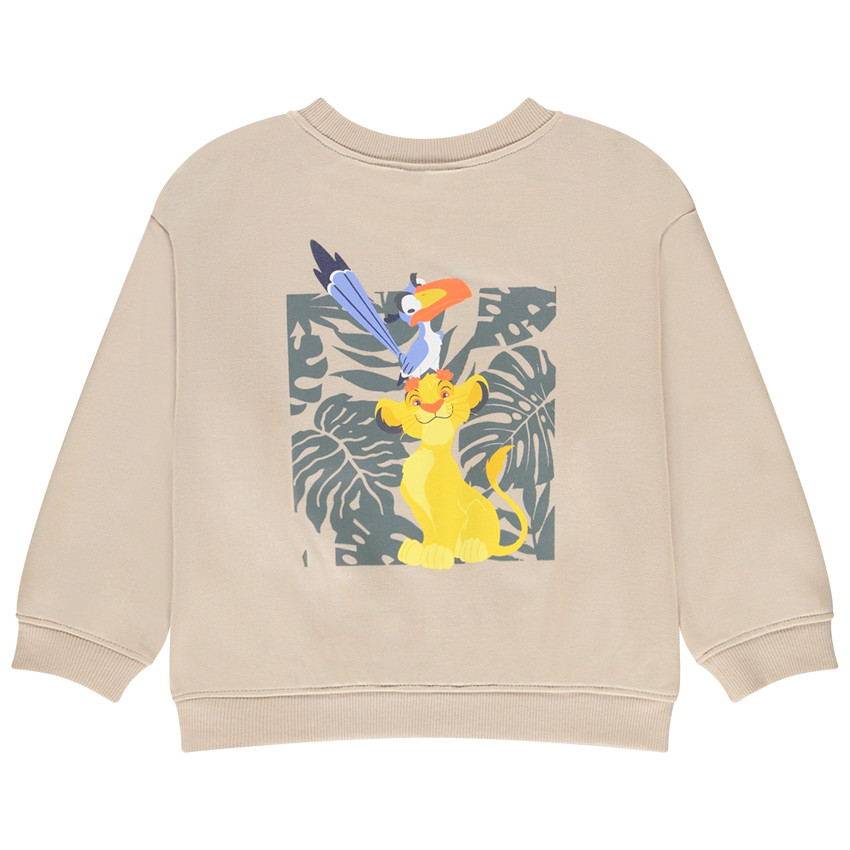Sweat molleton oversize prints Le Roi Lion Disney pour bébé garçon 