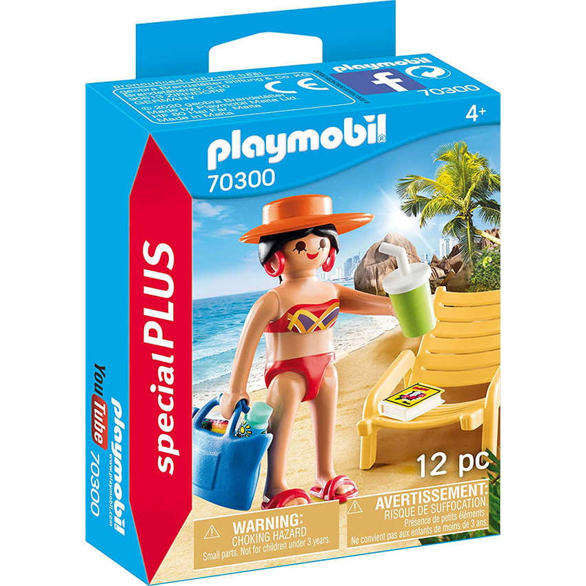 Jouet Vacancière avec transat Main Jouet Vacancière avec transat