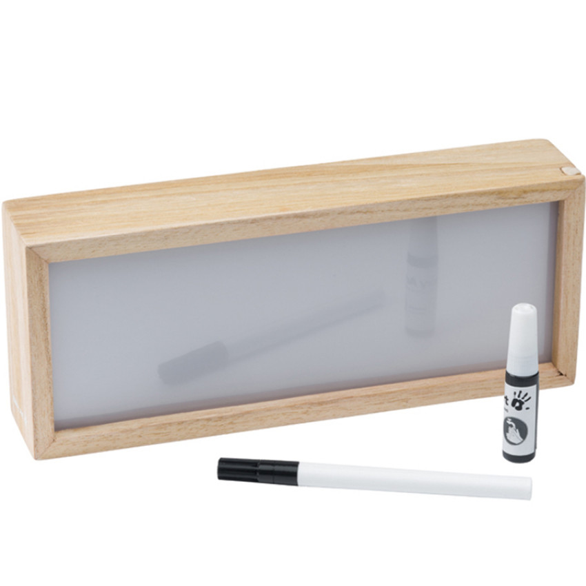 Boîte lumineuse Lightbox à empreintes 