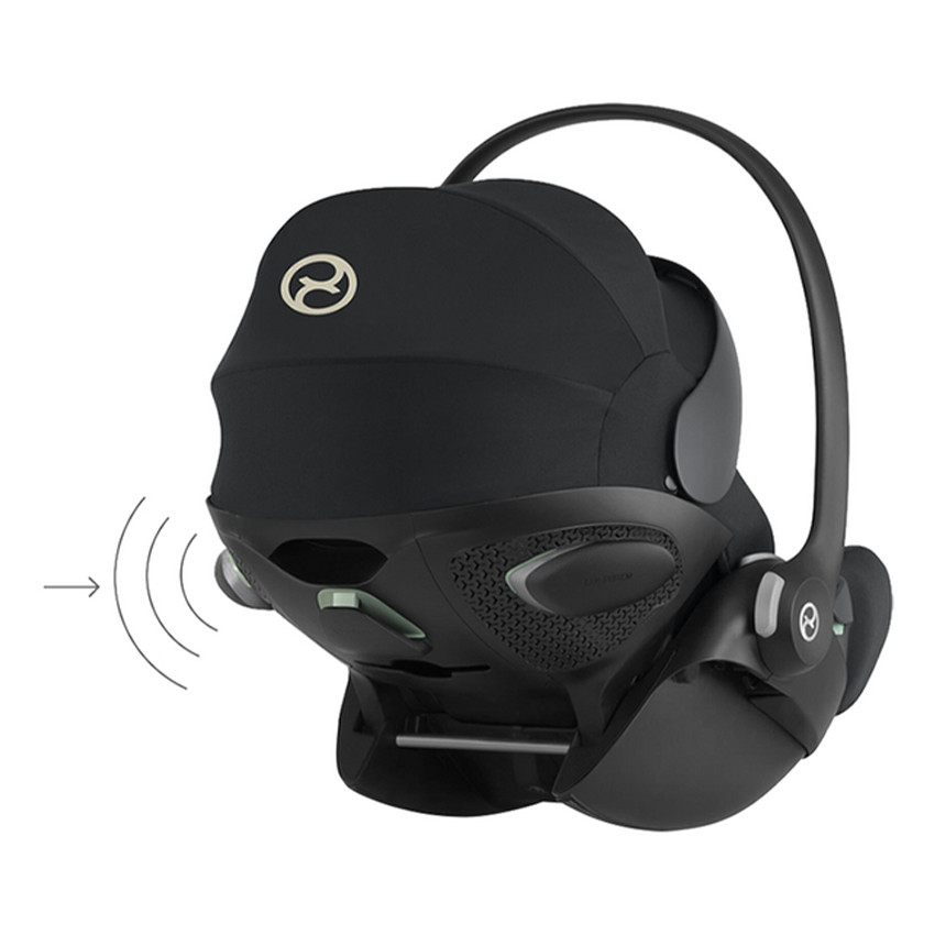 Siège-auto I-size Cloud G Groupe 0+ Moon Black 