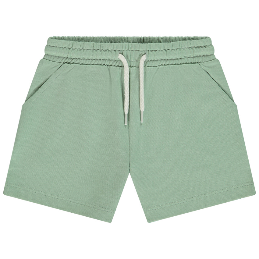 Short en molleton uni pour fille