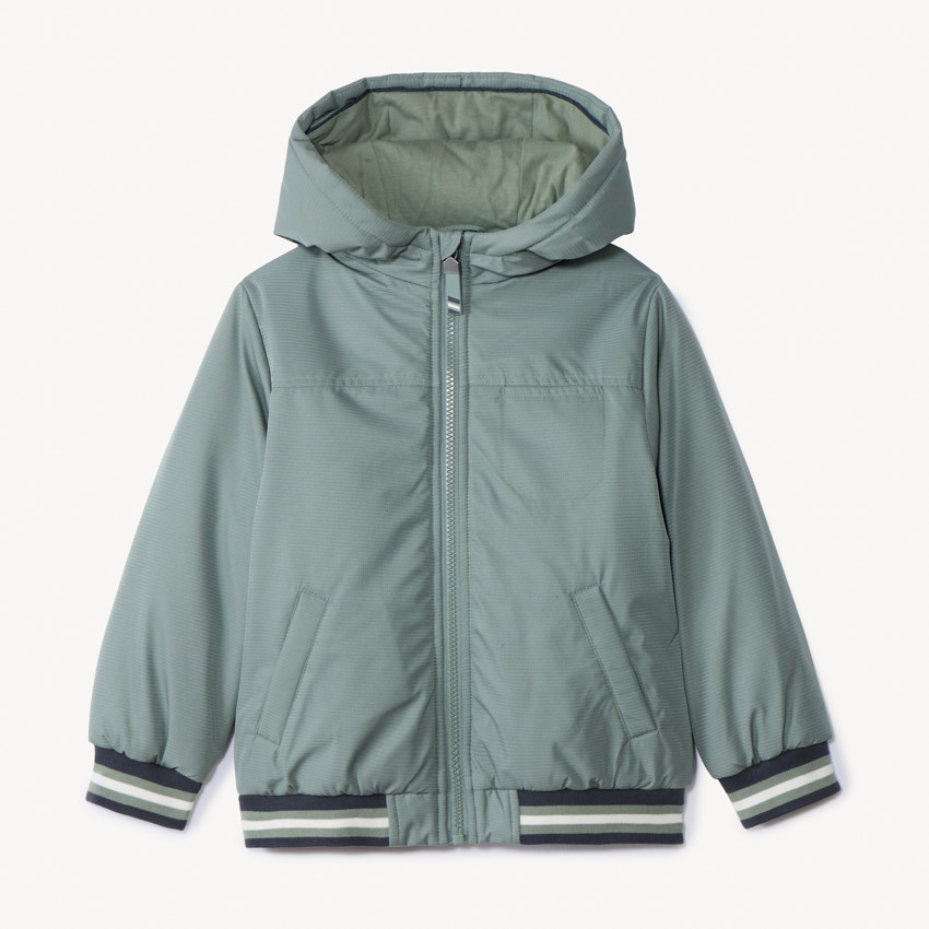Coupe-vent rembourré en ripstop pour garçon