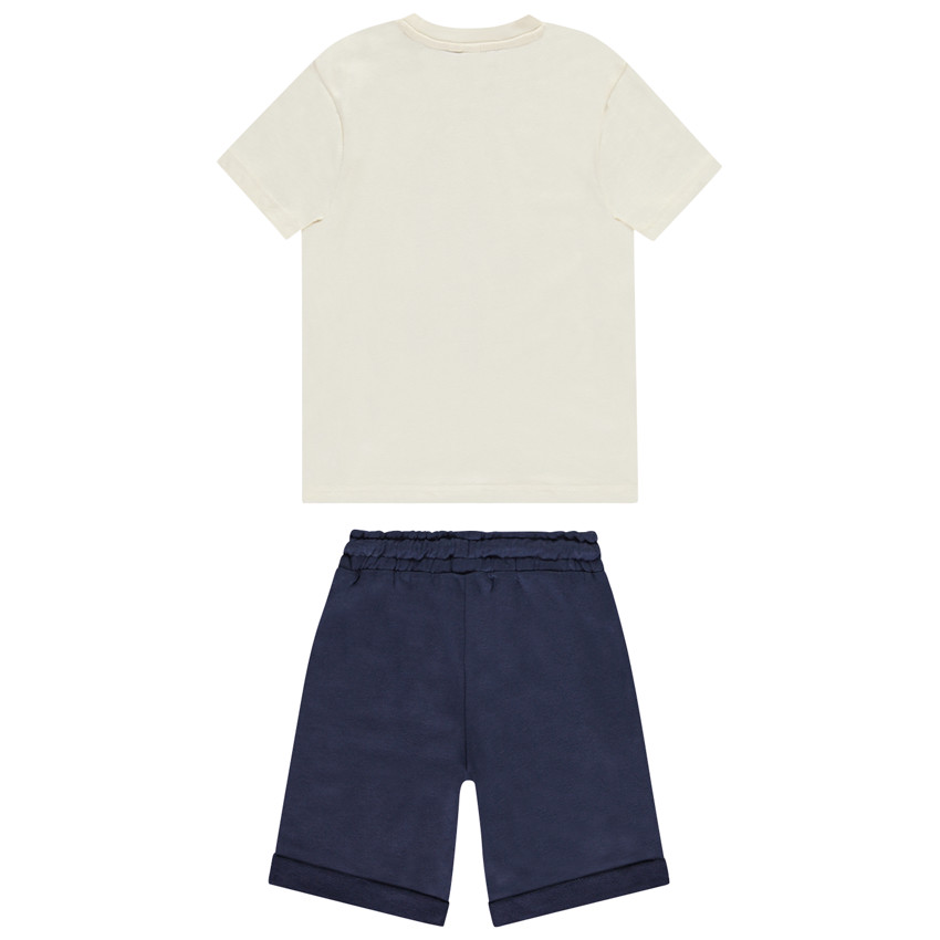 Ensemble t-shirt Stitch Disney + bermuda pour garçon  
