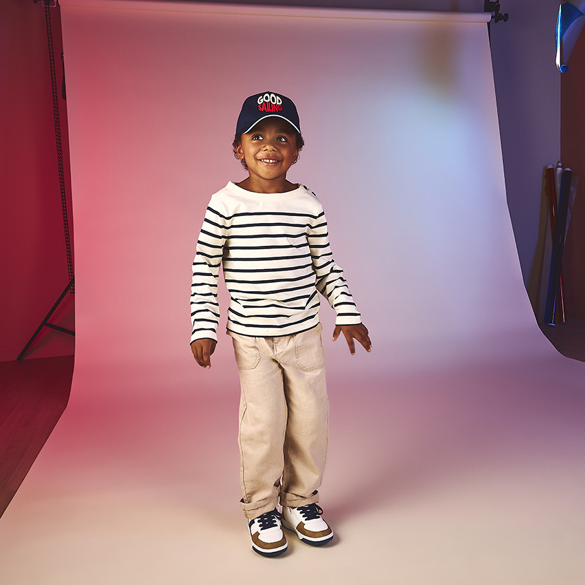 Casquette baseball avec broderie 3D pour garçon 