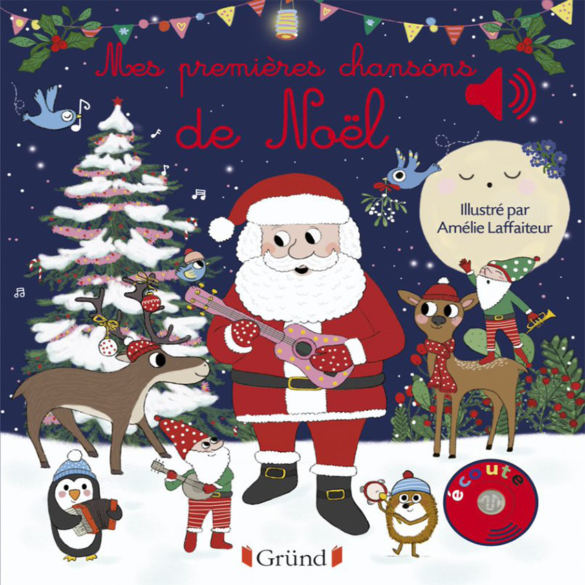 Livre Mes premières chansons de Noël Main Livre Mes premières chansons de Noël