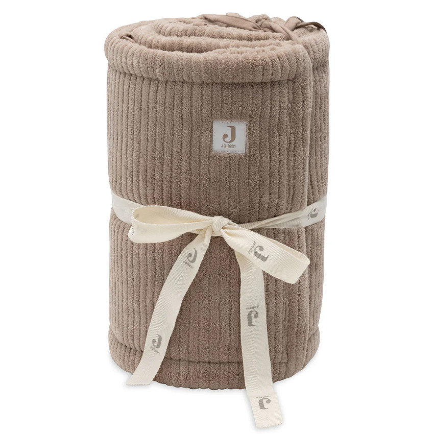 Tour de parc/lit - Milky Coffee - Cloudy Rib - 180x30 cm 