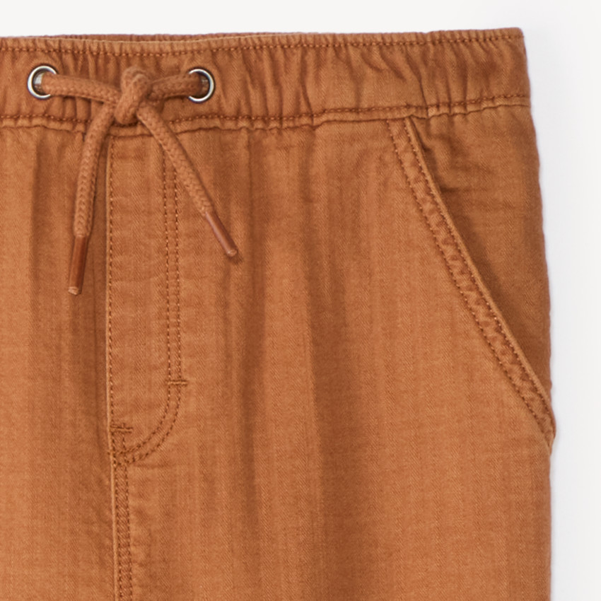 Pantalon droit en toile bébé garçon 