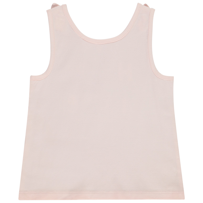 Débardeur à nœuds print fantaisie pour bébé fille 