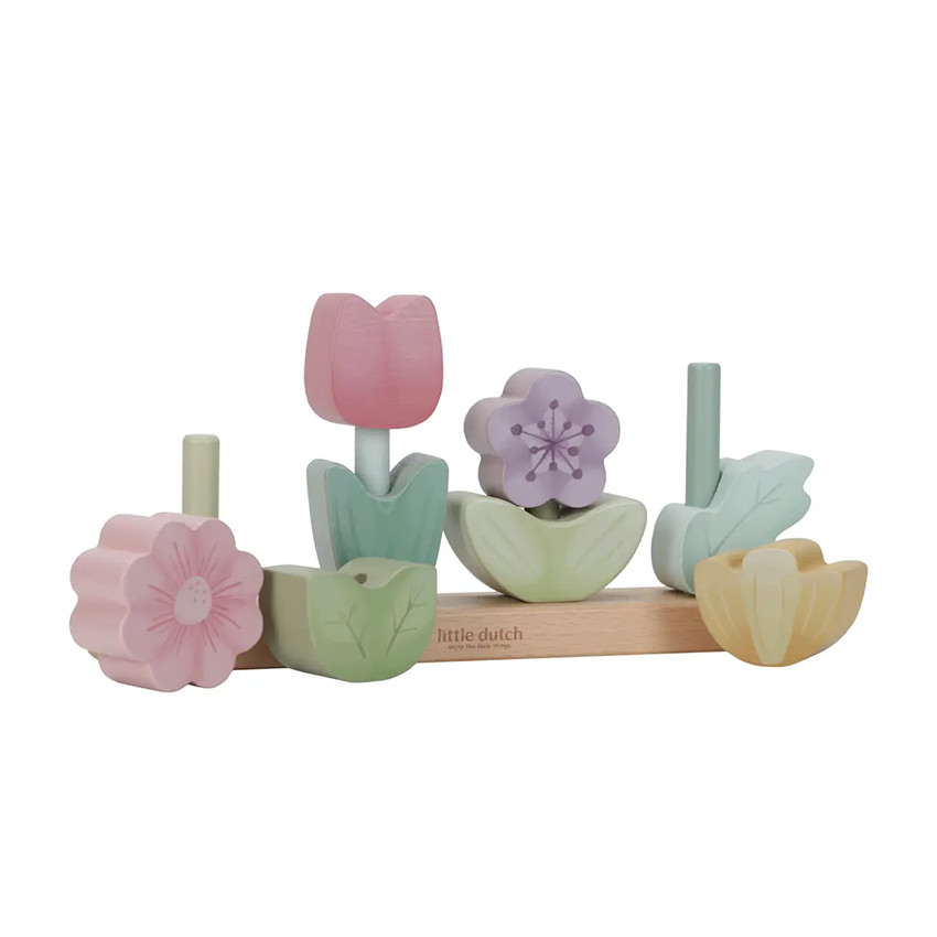 Fleurs à empiler en bois Fairy Garden 