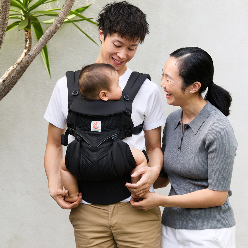 Porte-bébé Omni Classic Mesh Onyx Black 