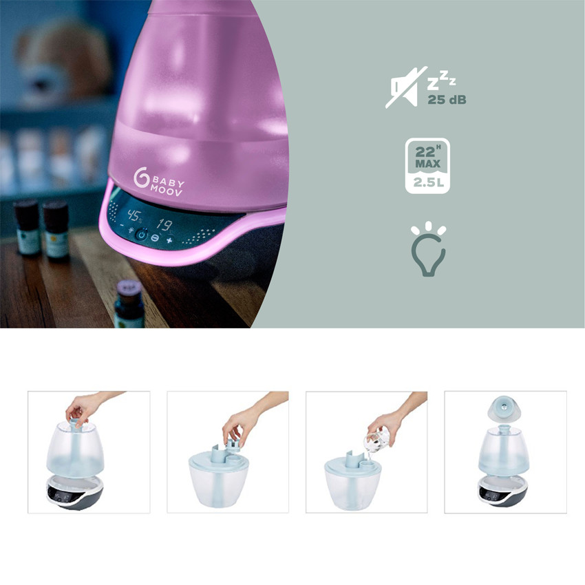 Humidificateur Hygro+ Main Humidificateur Hygro+